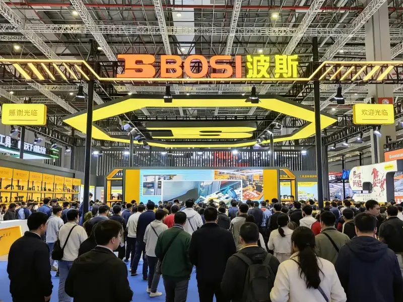 BOSI Tools brilla alla 39a Fiera Internazionale dell'Hardware in Cina