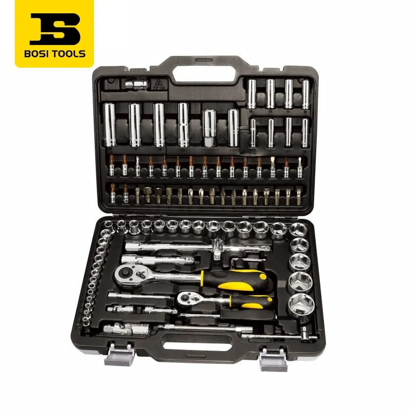 Set da 94 pezzi di set di bussole metriche serie 6,3 mm+12,5 mm